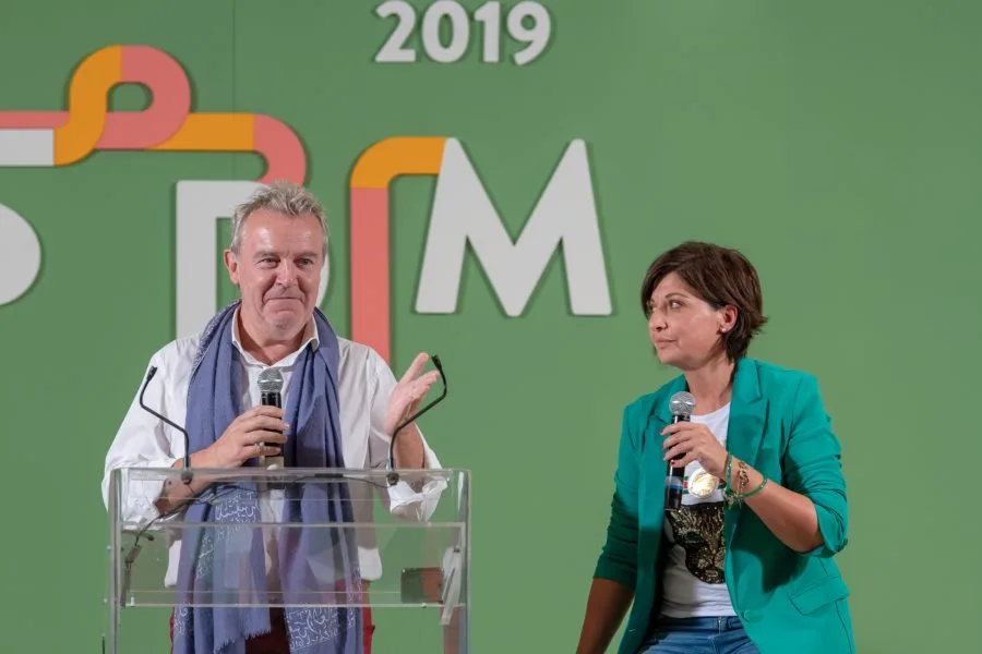Alain Passard a LSDM 2019 con Barbara Guerra