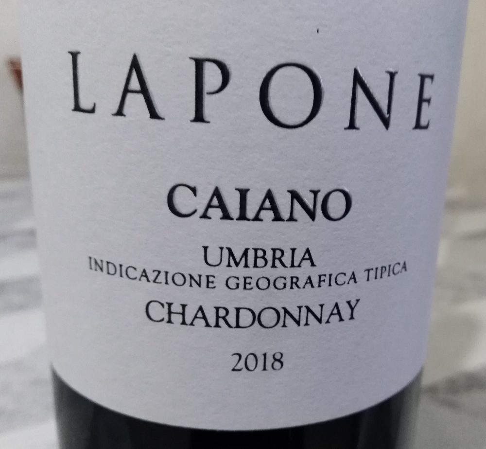 Caiano Chardonnay Umbria Igt 2018 Lapone