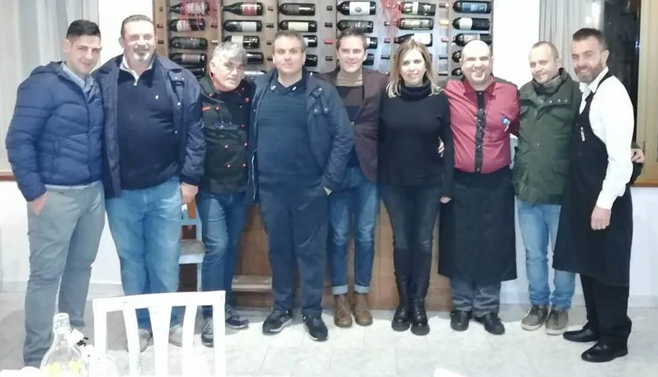 Cena di auguri di Natale - I protagonisti