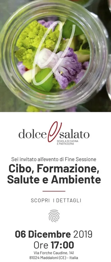 6 dicembre 2019 scuola Dolce & Salato