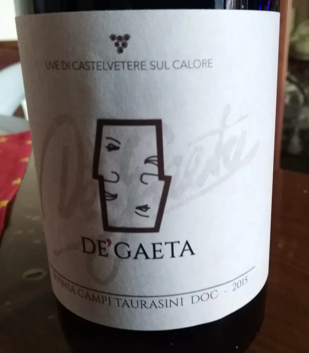 IrpiniaCampi Taurasini Doc 2015 De' Gaeta