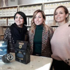 Le tre sorelle Praino dell'azienda Magisa