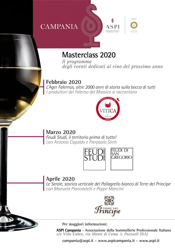 Locandina MASTER CLASS 2020 Aspi Campania