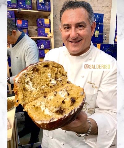 Sal De Riso e il suo panettone