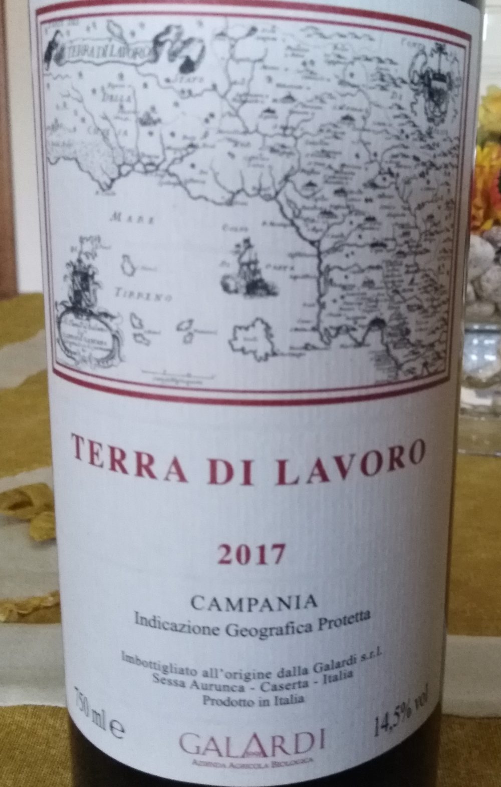 Terra di Lavoro Campania Igp 2017 Galardi