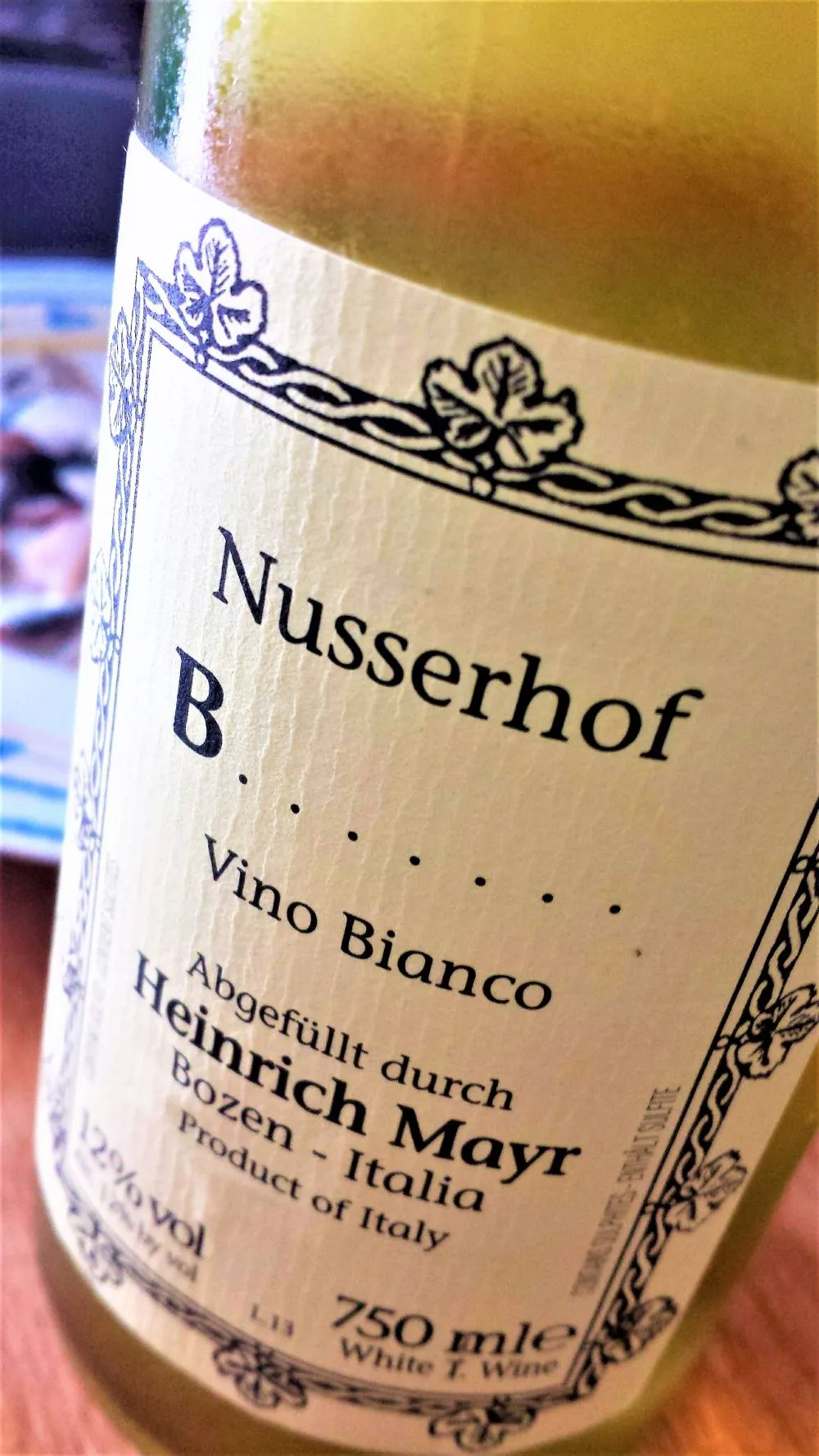 Vino Bianco B......, Nusserhof