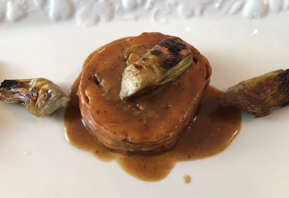 La Chioccia d’Oro - Coniglio disossato, dettaglio