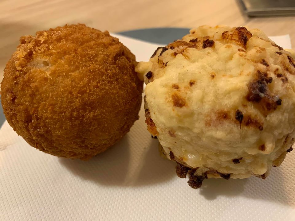 Decimo Scalo, arancino e frittatina