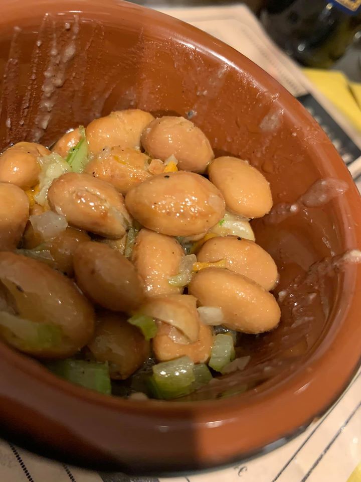 L'Oste Matto, fagioli all'insalata