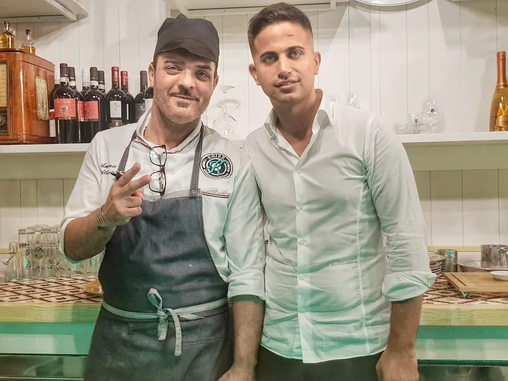 Antonio Aliberti e Ciro Scognamiglio