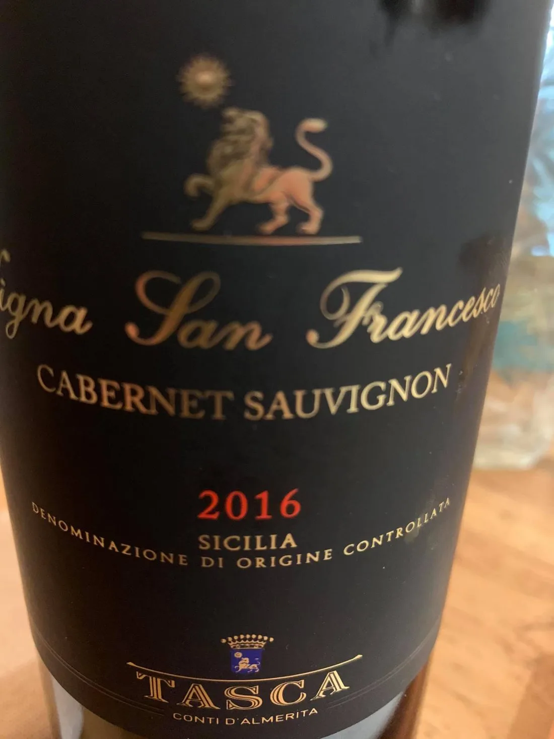 Cabernet Sauvignon 2016 Tasca d'almerita