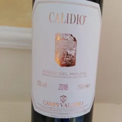 Calidio Rosso del Molise Doc 2016 Campi Valerio