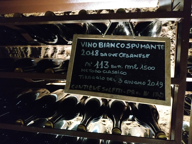 Cantina Imperatori, vino bianco spumante 2018 da uve Cesanese