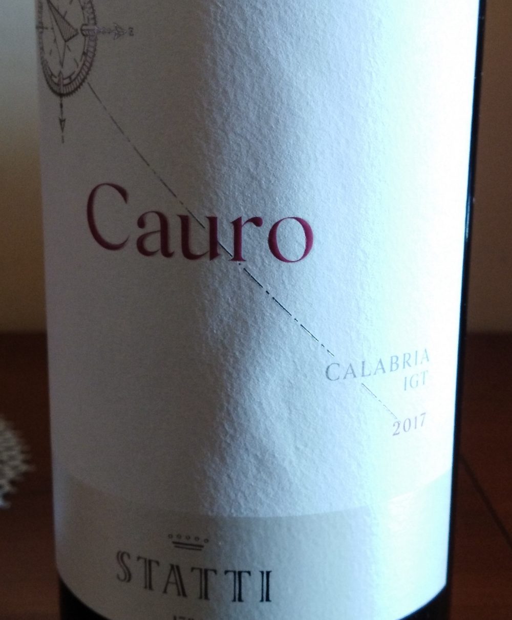 Cauro Rosso Calabrria Igt 2017 Statti