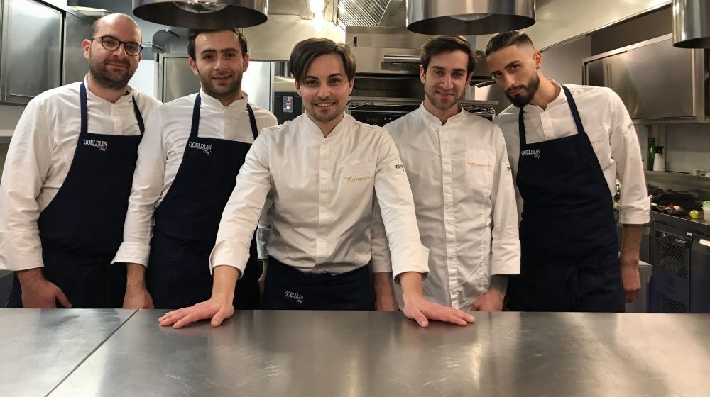 Contaminazioni Restaurant - Giuseppe Molaro e la brigata di cucina