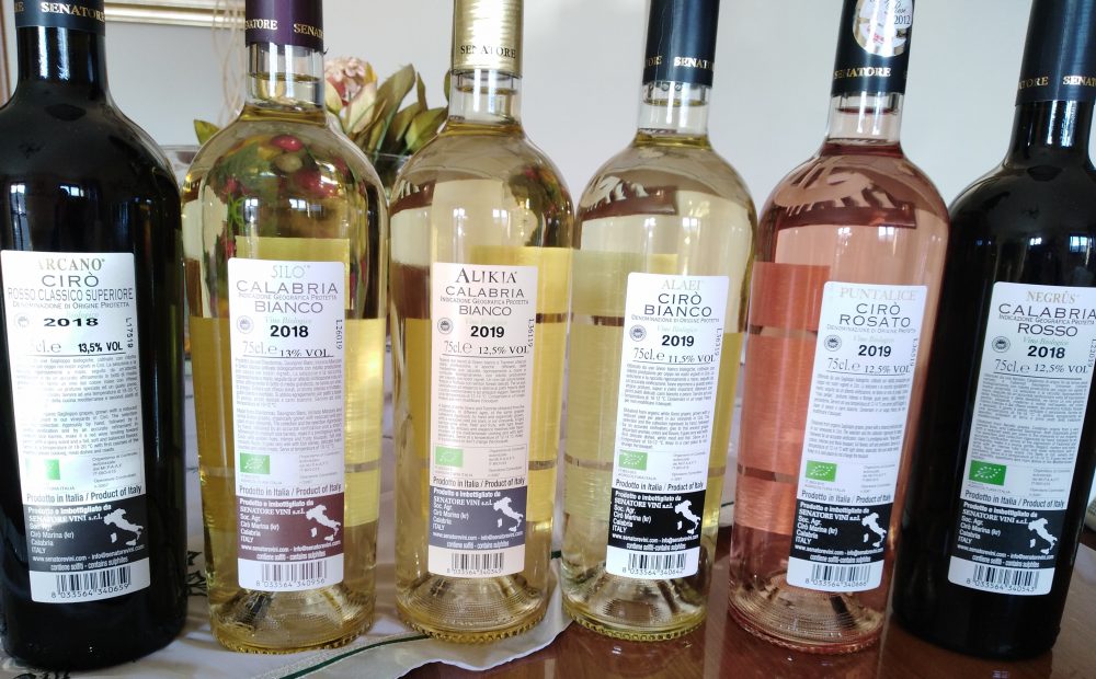 Controetichette vini Senatore Nuove annate