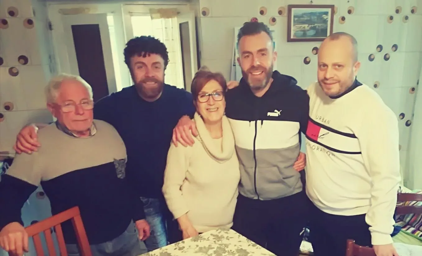 La famiglia Califano della Cantina del Vescovo