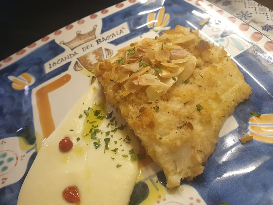 La locanda del Baccala' - Baccala' gratinato