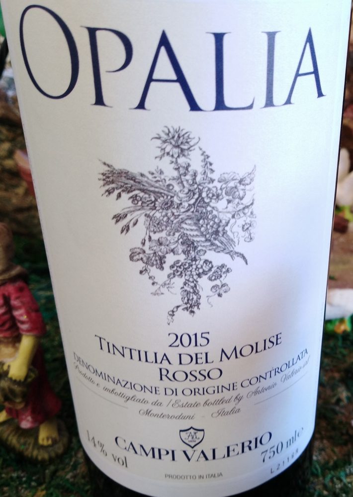 Opalia Tintilia del Molise Rosso 2015 Doc Campi Valerio