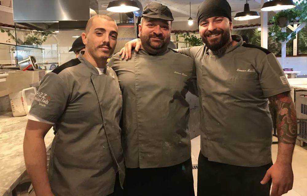 Pizza Social Lab - Rosario Ferraro, Gennaro Melillo, Antonio Mascia