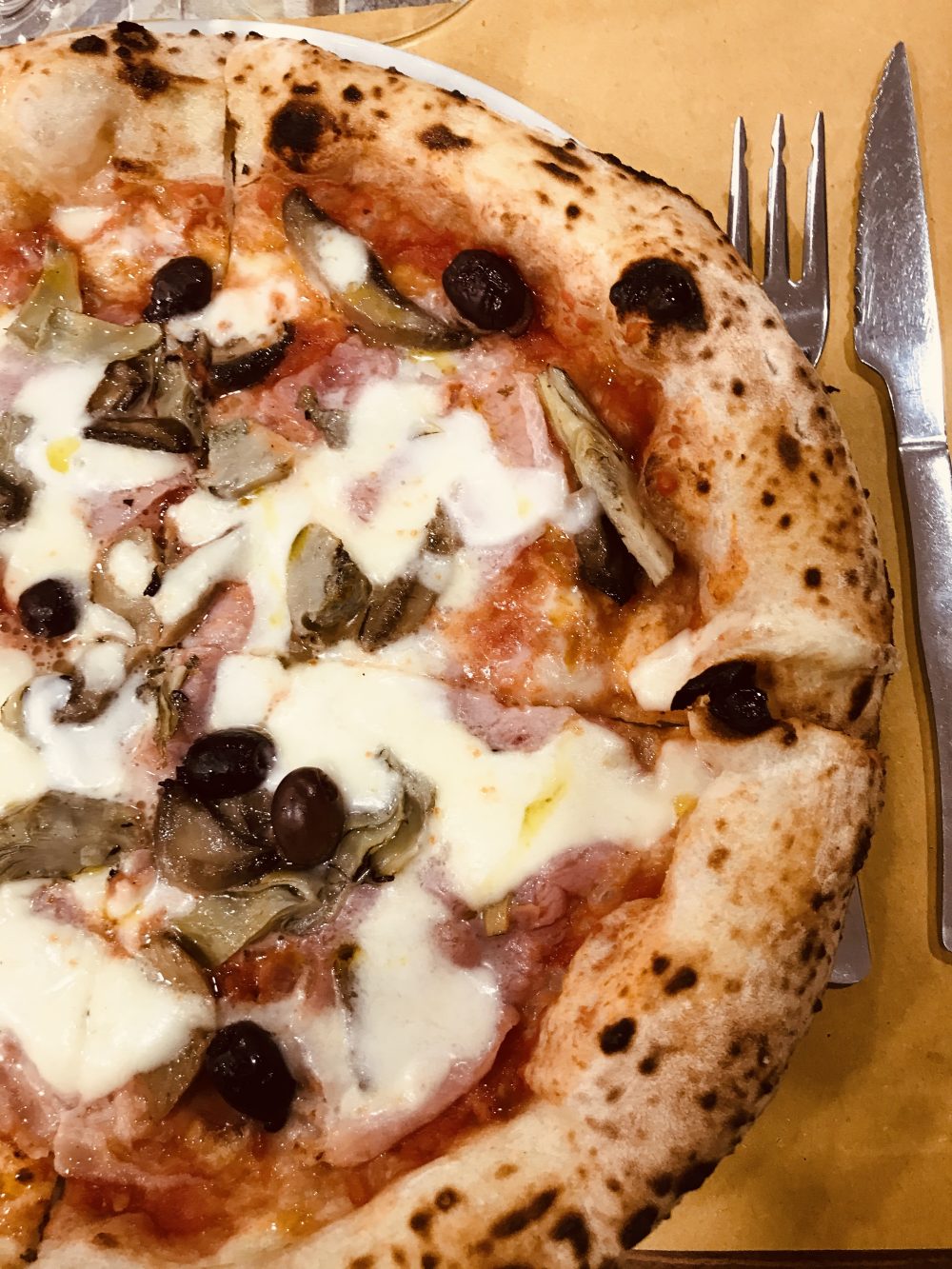 Pizzeria Del Corso - Capricciosa