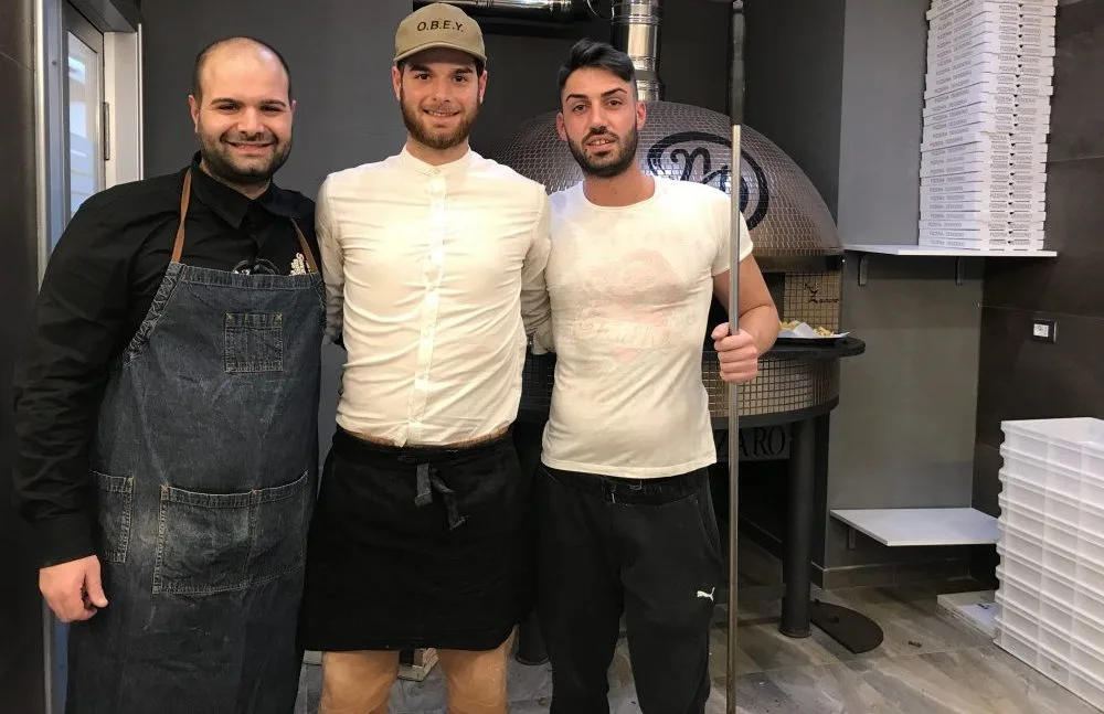 Pizzeria Desiderio - Natale Desiderio, Ciro Desiderio e Luca Pietropaolo