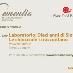 Presentazione regionale delle edizioni 2020 di Osterie d’Italia e Slow Wine