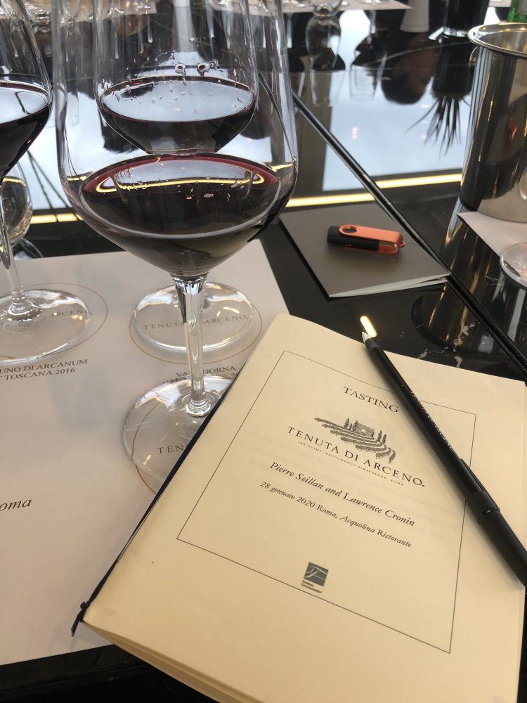 Tasting Tenuta di Arceno