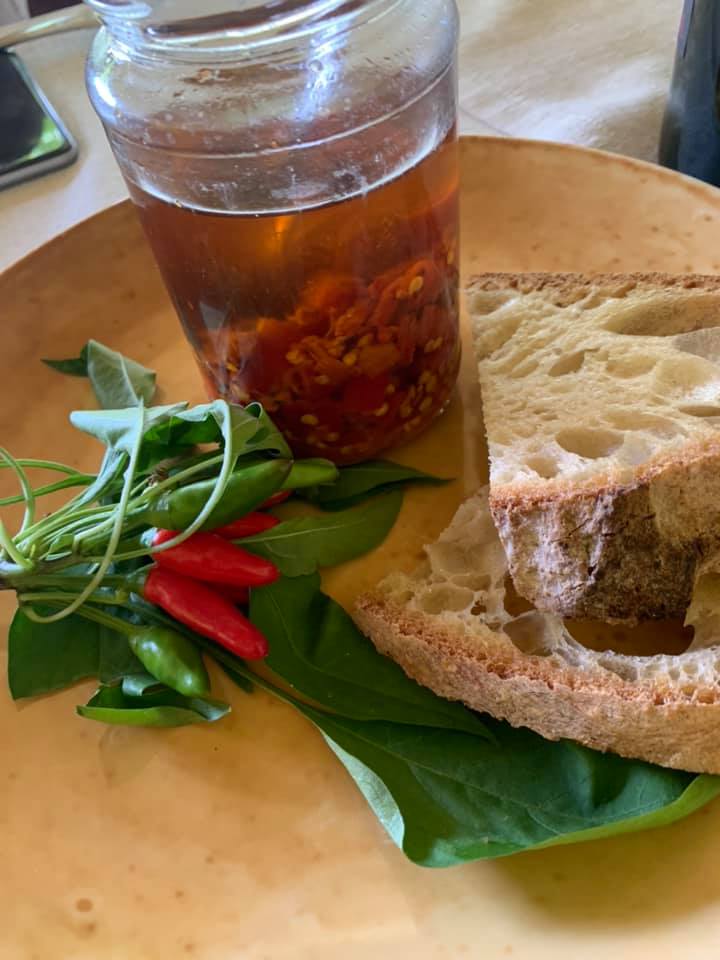 La Chioccia d'Oro, immancabile il peperoncino piccante