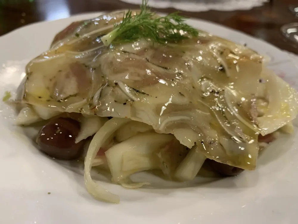 Eufrosino Osteria, insalata di coppa