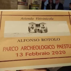 Aperitivi al Parco Archeologico di Paestum Presentazione azienda Rotolo