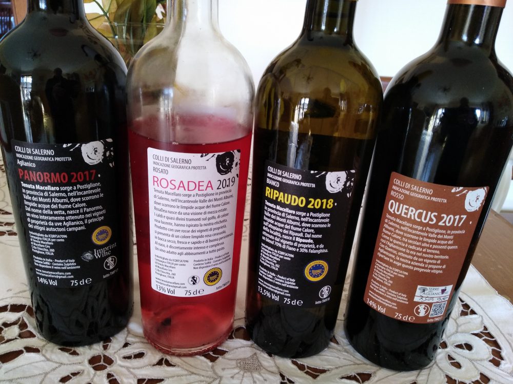 Controetichette vini Tenuta Macellaro