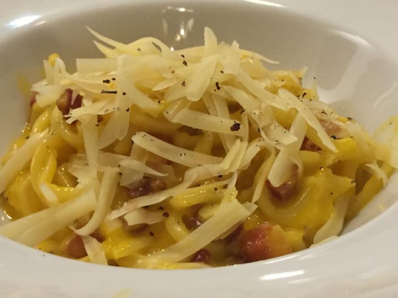 Eggs a Roma, la carbonara con la ricetta del 1954