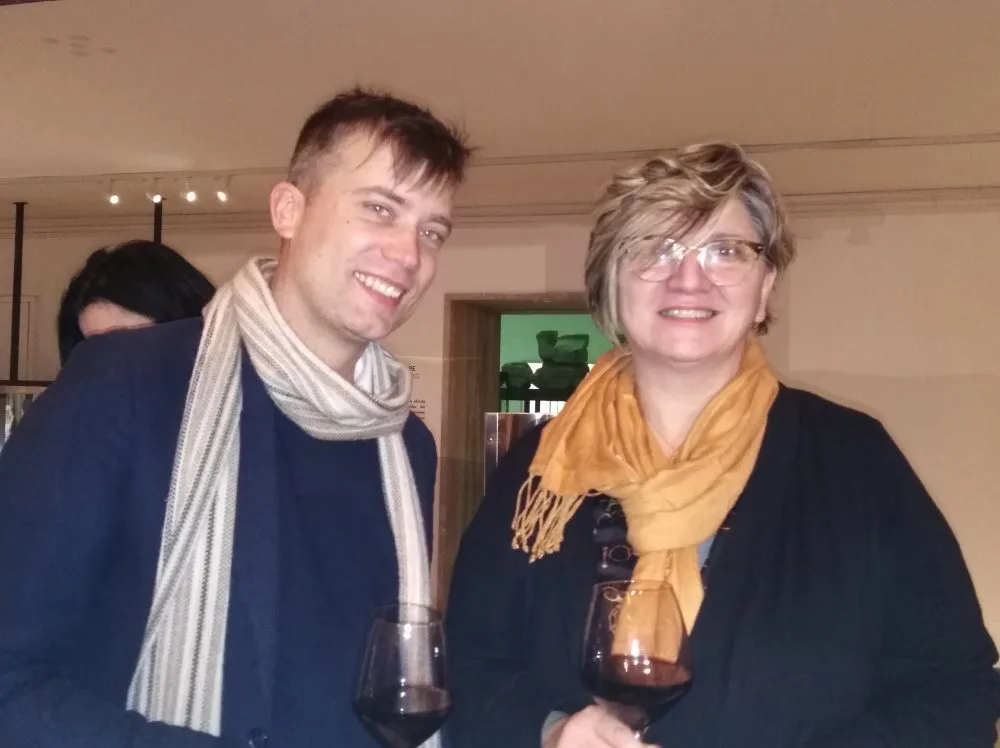 Gabriel Zuchtriegel e Teresa Giuliani