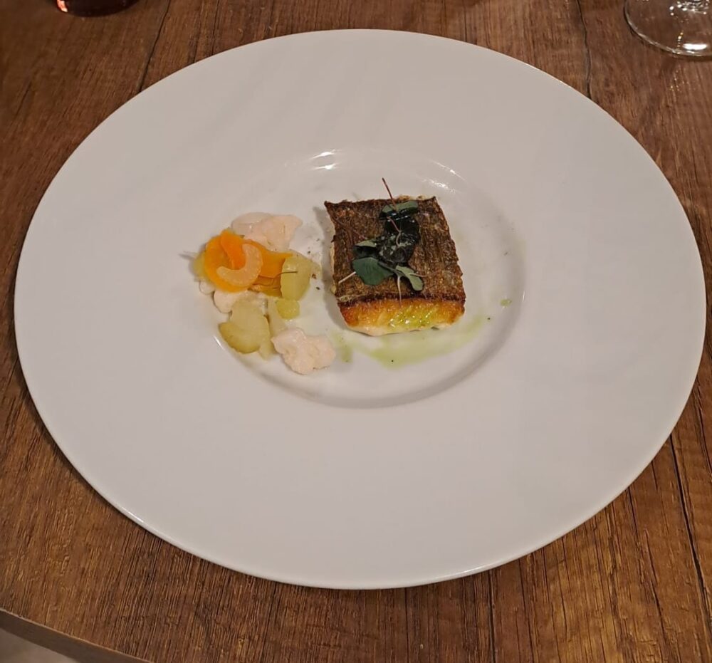 Orata con giardiniera