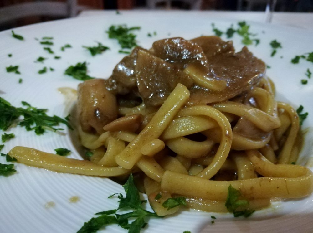 Osteria Leone - Gli Scialatielli ai Porcini