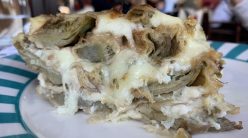Parmigiana di carciofi della Dispensa di San Salvatore