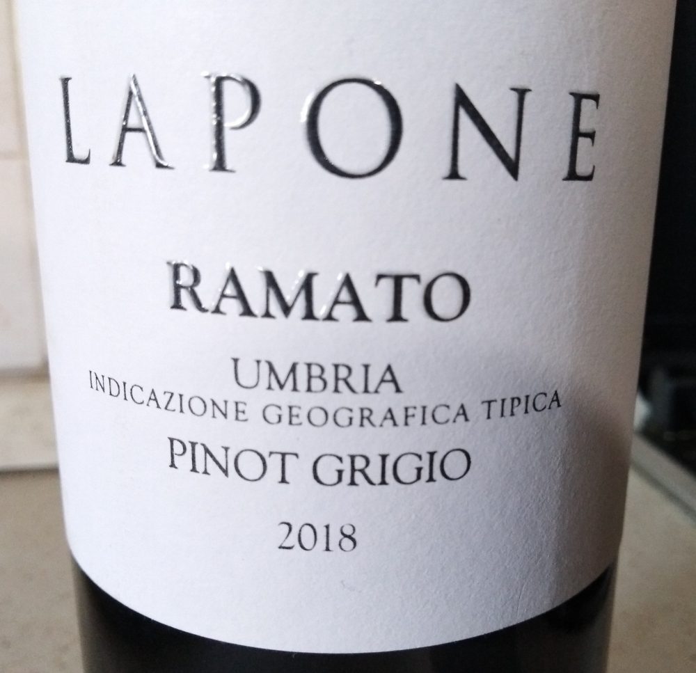 Ramato Pinot Grigio Umbria Igt 2018 Lapone