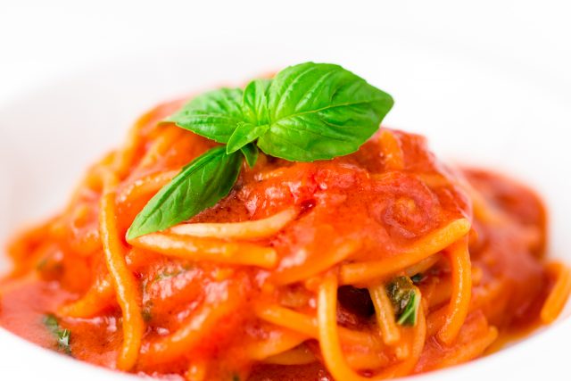 Spaghetti al Pomodoro @Alessandra Farinelli
