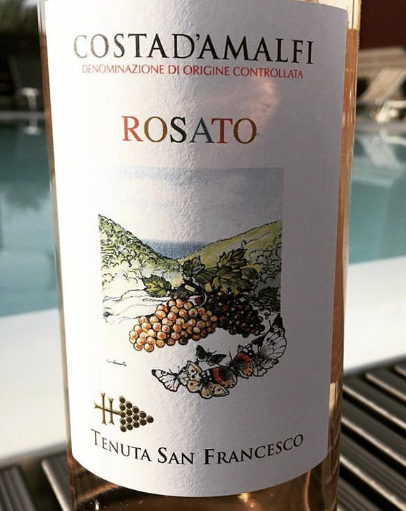 Costa D’Amalfi rosato di Tenuta San Francesco