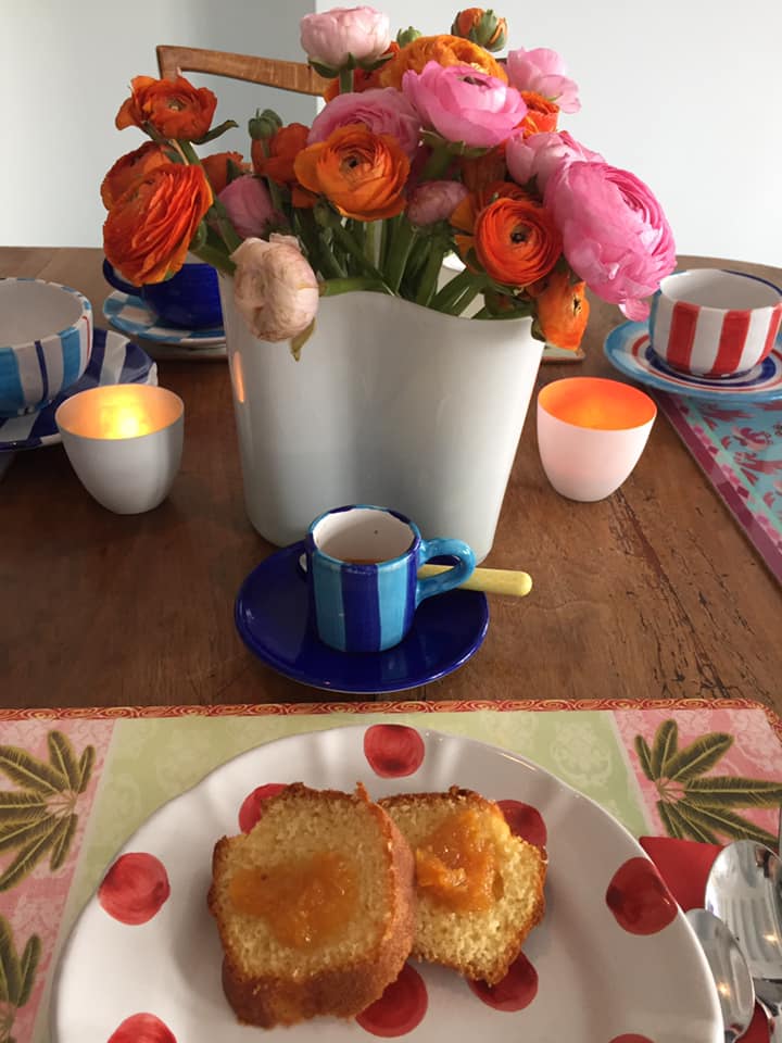 La Minervetta maison, ciambelloni con marmellata alle arance di Sorrento