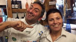 Torre Ferano, Camillo Sorrentino con la moglie Gioconda