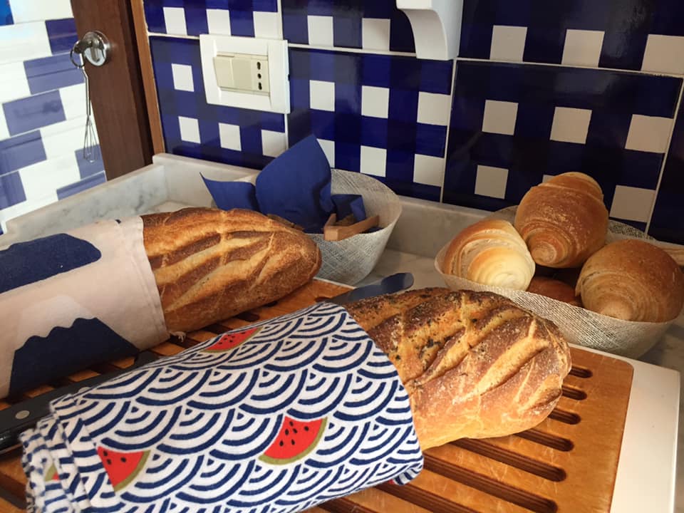 La Minervetta maison, il pane