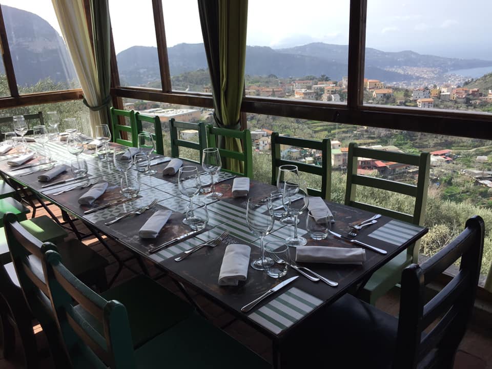 Torre Ferano, la veranda panoramica