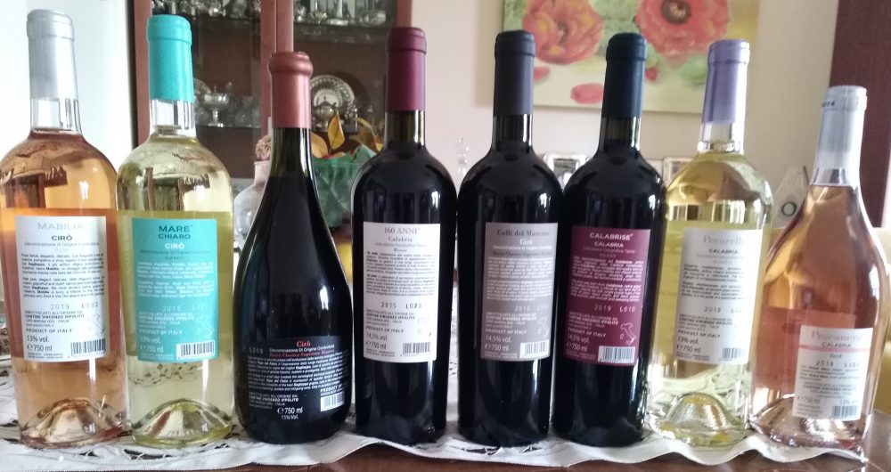 Controetichette vini Ippolito