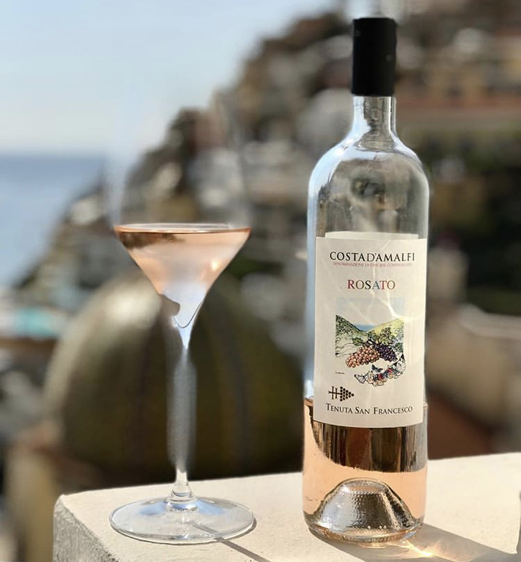 Costa D’Amalfi rosato di Tenuta San Francesco