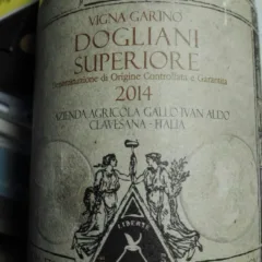 Dogliani Superiore Vigna Garino 2014 Ivan Gallo