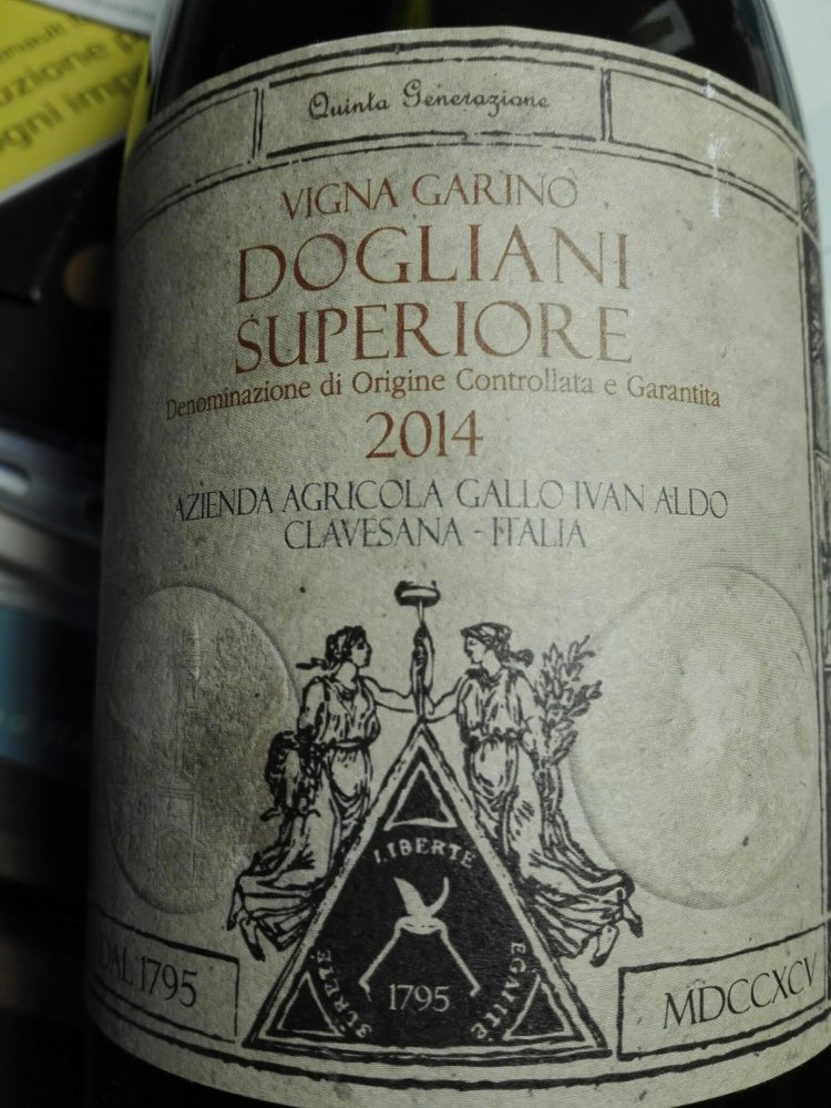 Dogliani Superiore Vigna Garino 2014 Ivan Gallo