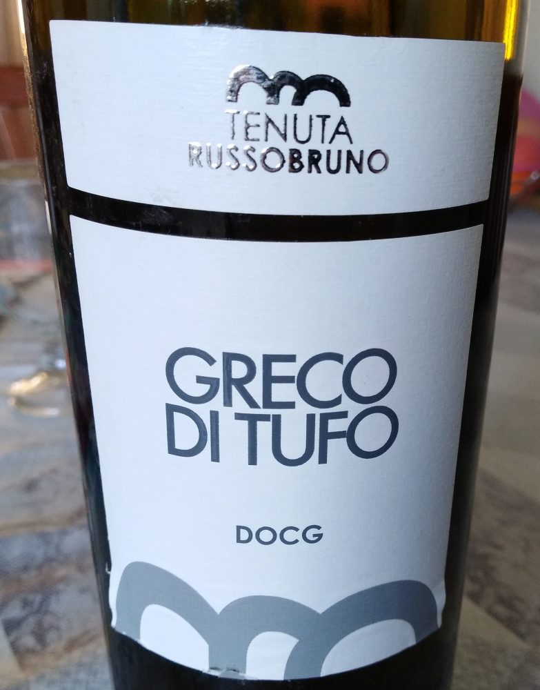 Greco di Tufo Docg 2018 Tenuta Russo Bruno