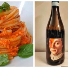 Pasta allo scarpariello e Artus di Mustilli